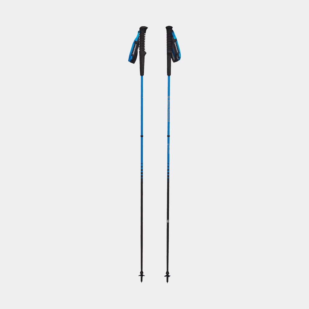 Distance Carbon Running Poles Ultra Blue