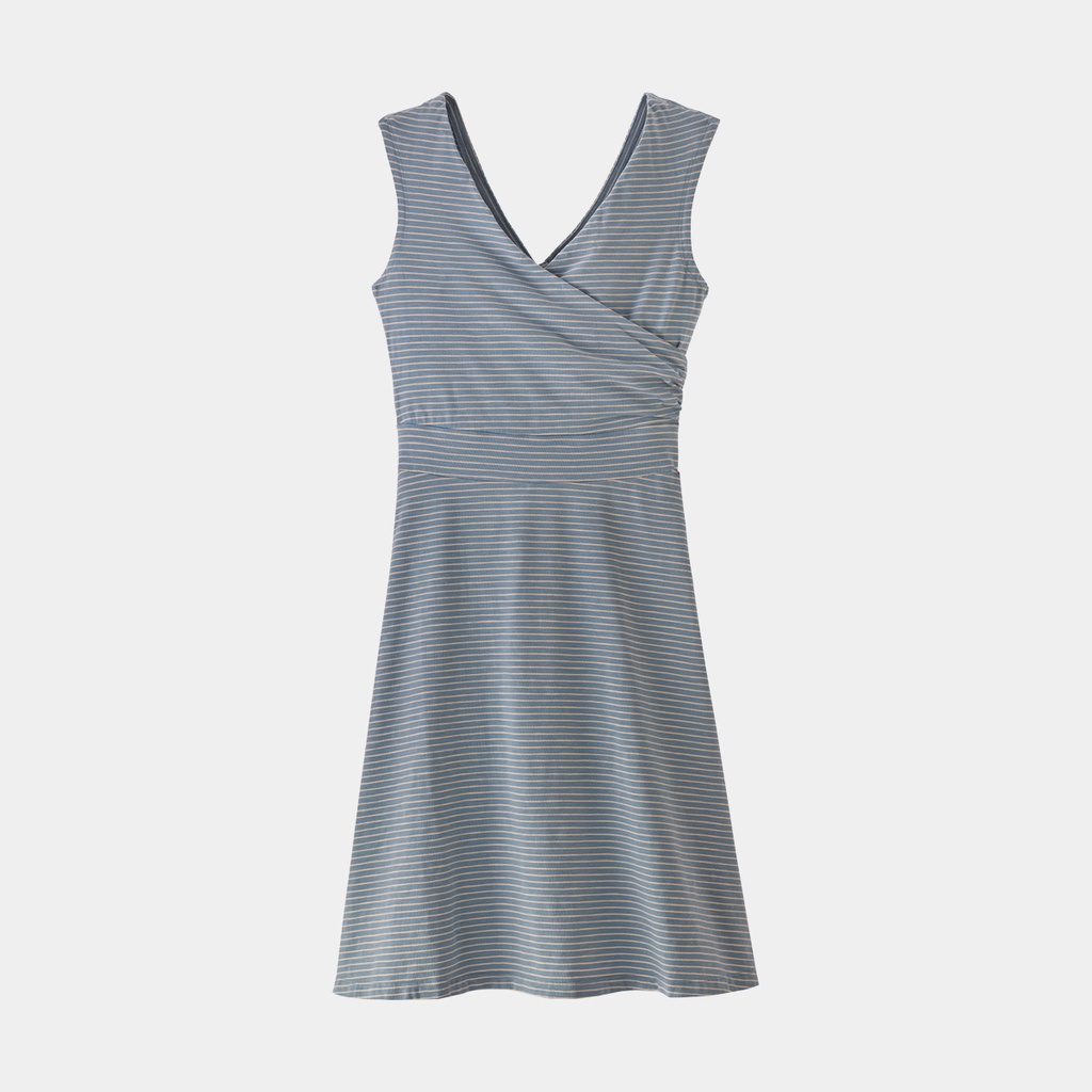 Porch Song Dress Women High Tide: Light Plume Grey