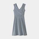 Porch Song Dress Women High Tide: Light Plume Grey