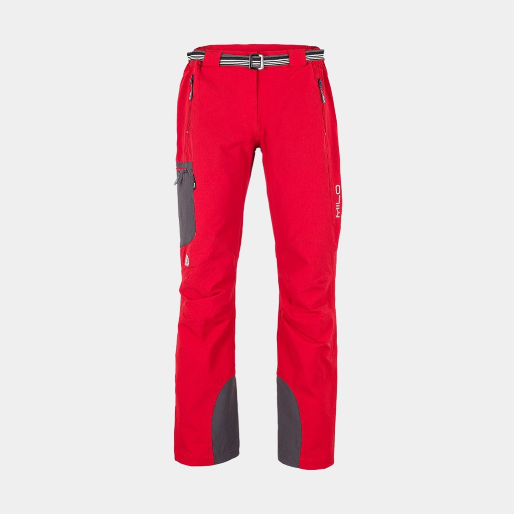 Vino Pants Women Red / Grey