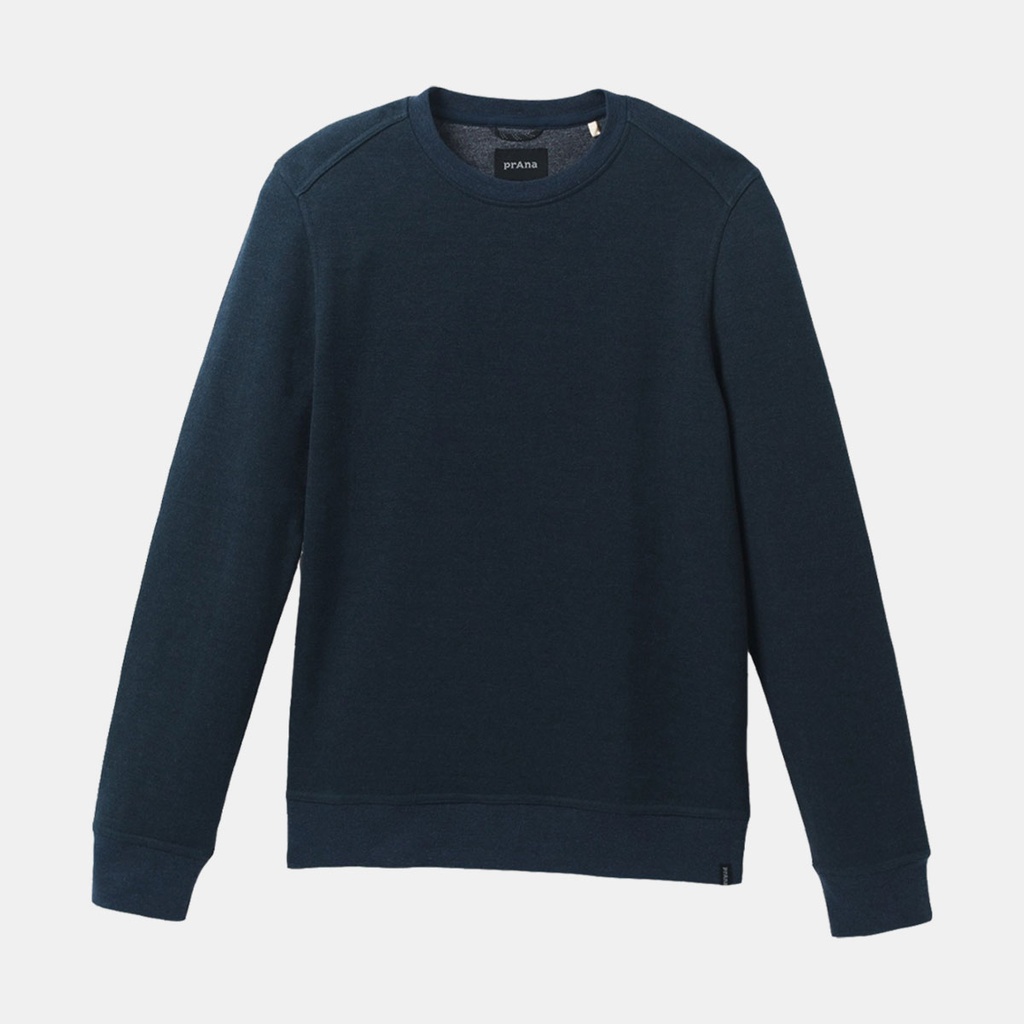 Cardiff Fleece Crew Nautical Heather