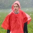 Emergency Poncho Red