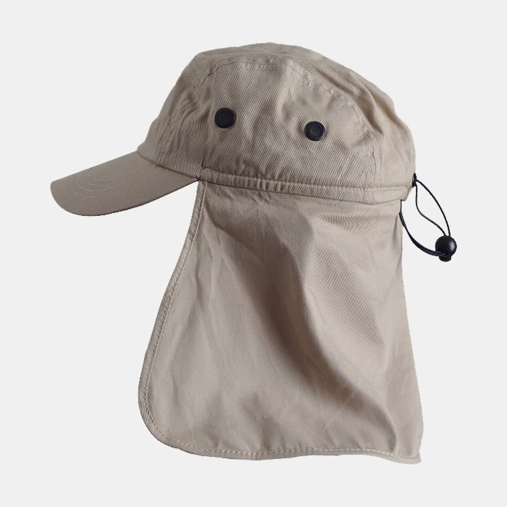 Legionnaire Cap with Flap Beige