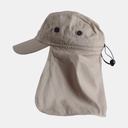Legionnaire Cap with Flap Beige