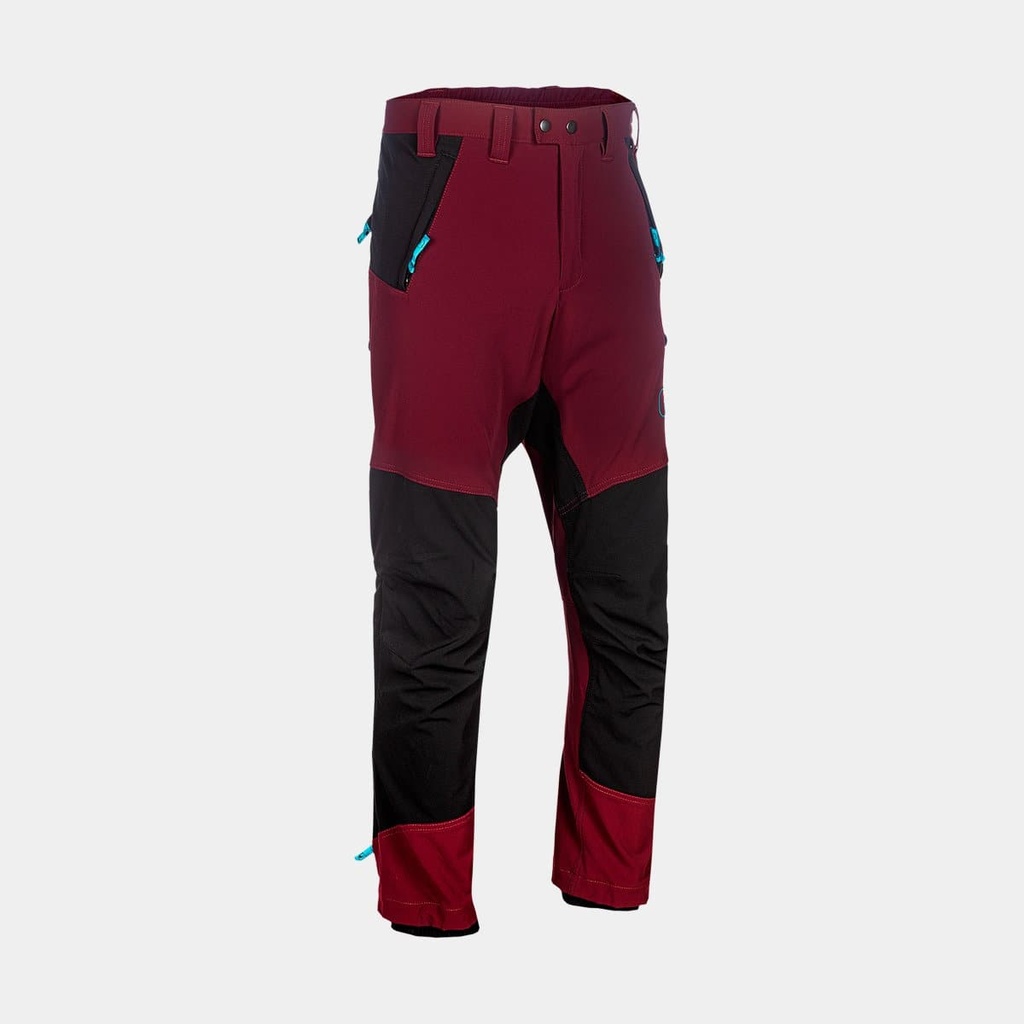 Gecko Pants Burgundy Red