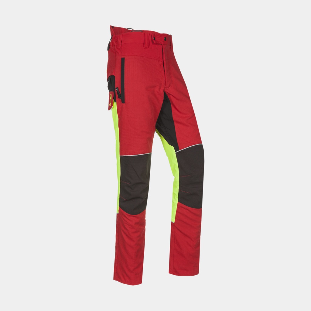 Samourai Pants Rouge / Jaune Fluo / Noir