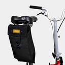 City Bike Saddle Bag Large Black