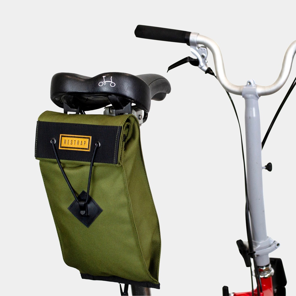 City Bike Saddle Bag Large Olive