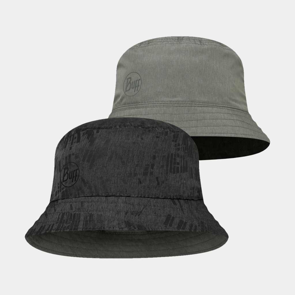 Travel Bucket Hat Gline Black / Grey