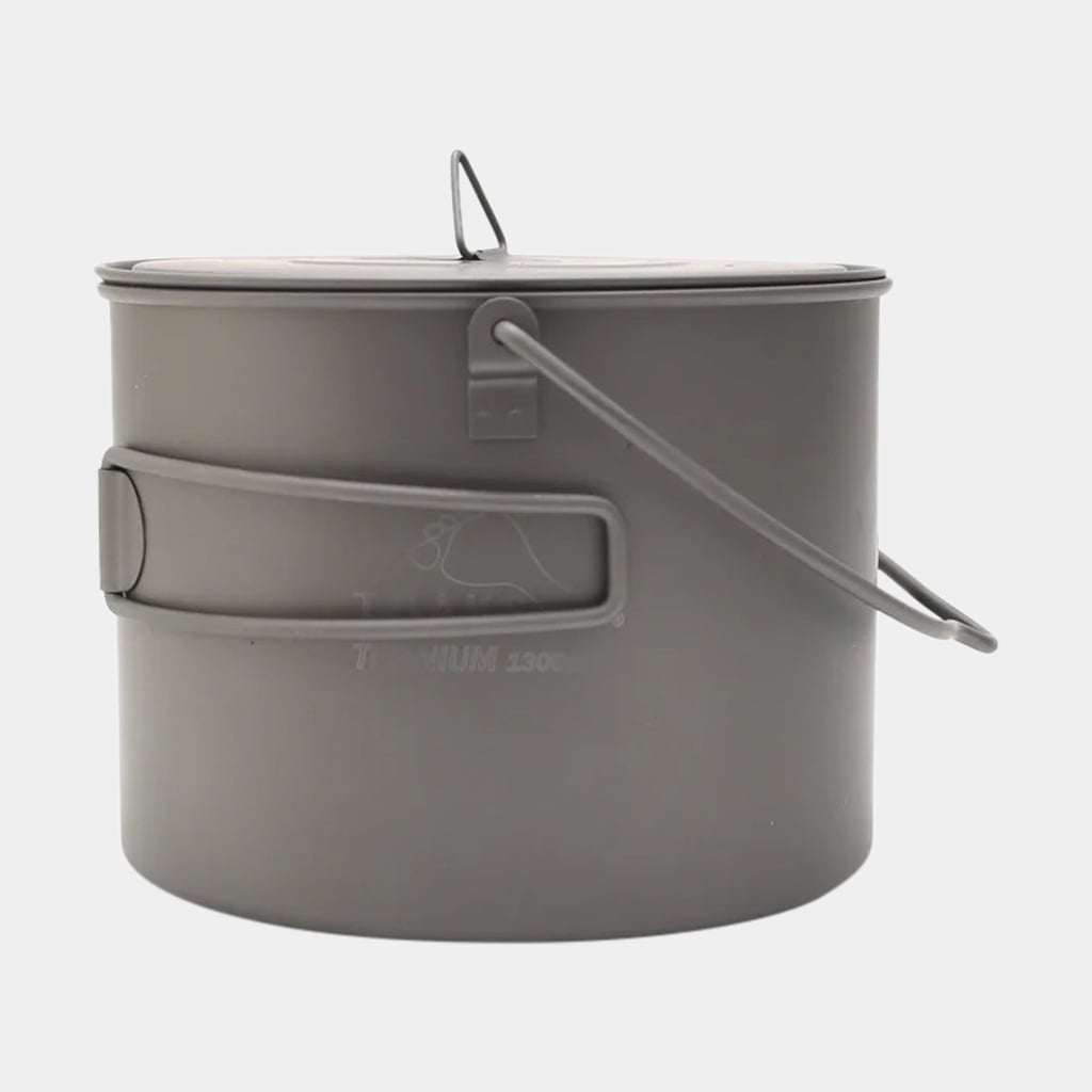 Titanium 1300ml Pot with Bail Handle
