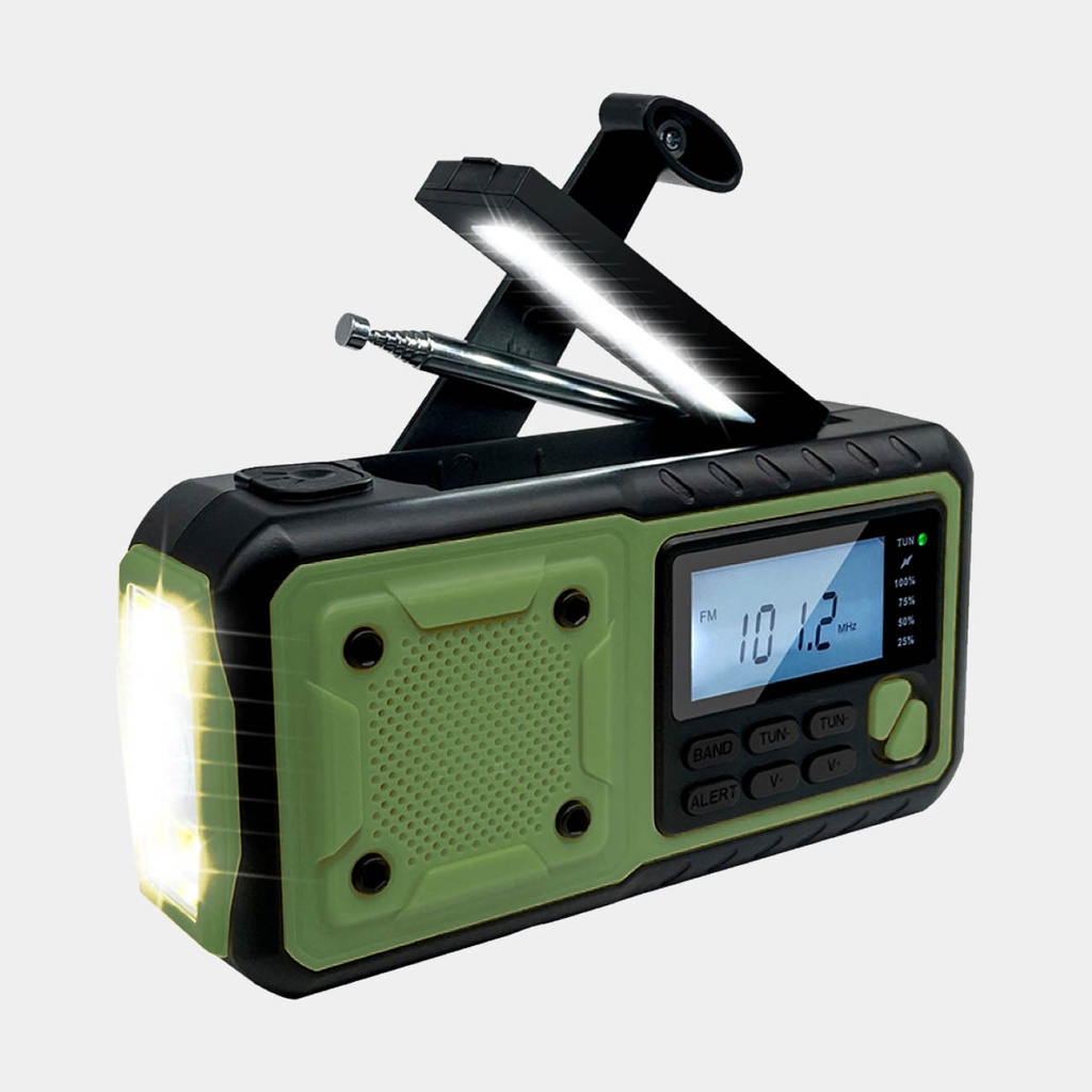 Crank Radio Multifonction 4000mah