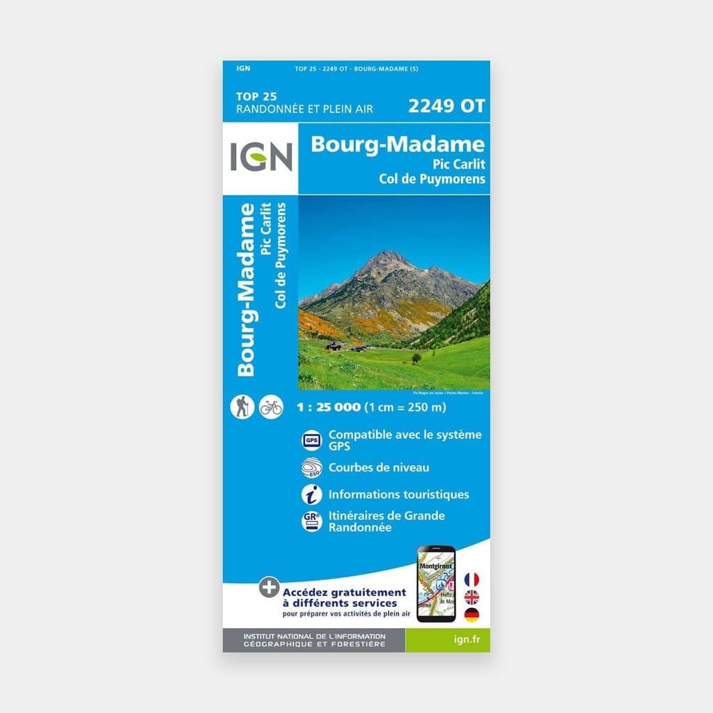 Bourg Madame / Pic Carlit / Col Puymorens 1/25 2249OT