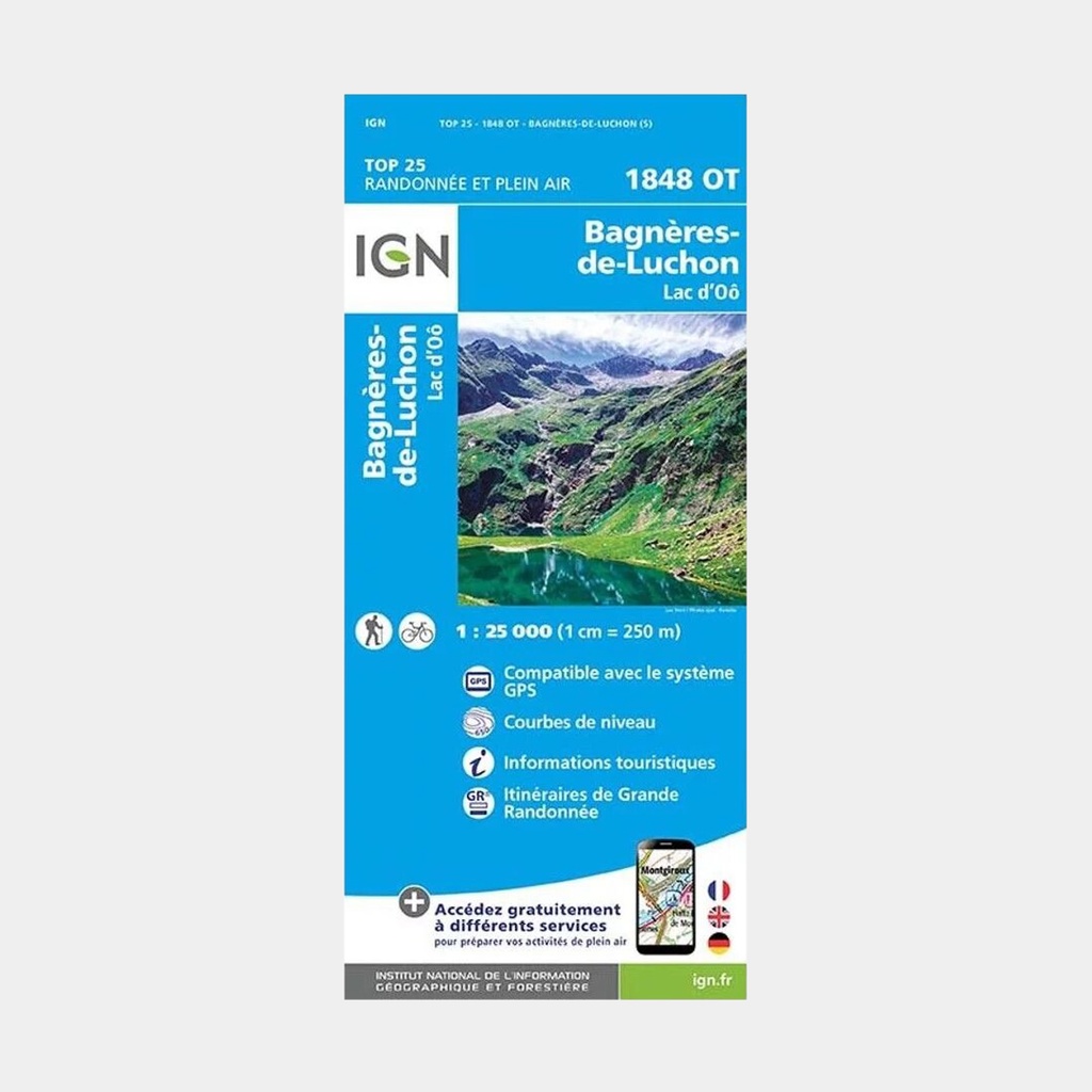 Bagnères-De-Luchon / Lac D'Oô 1/25 1848OT