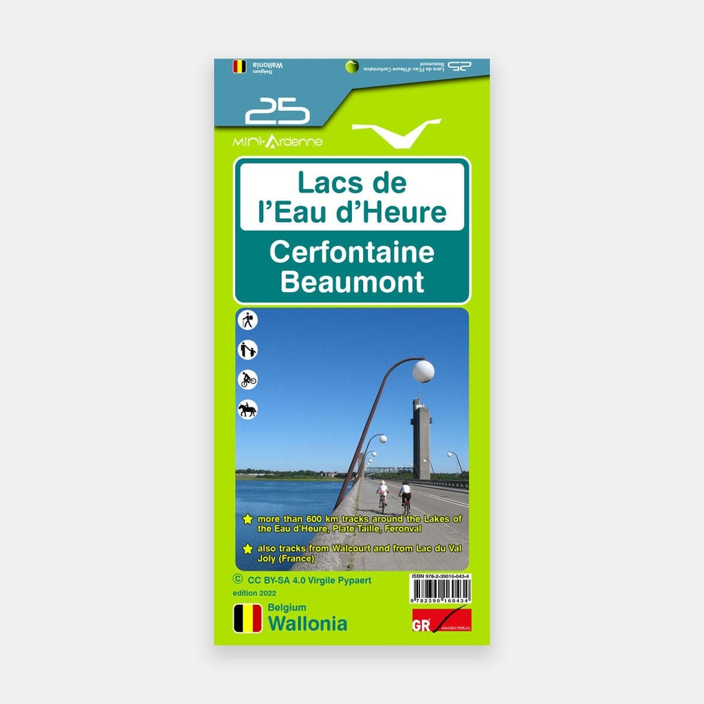 Lac de l'Eau d'Heure - Cerfontaine - Beaumont 1/25