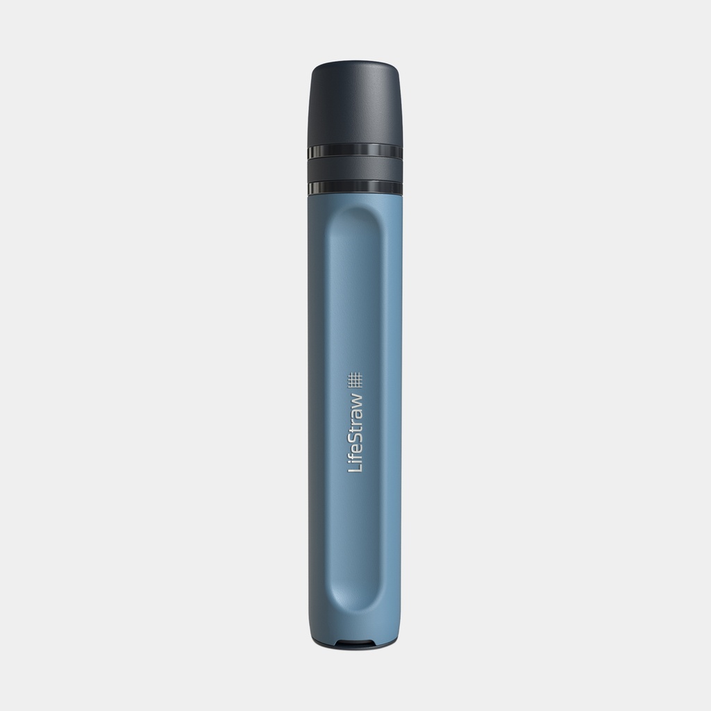Lifestraw Peak Series Personal Water Filter Straw Mountain Blue