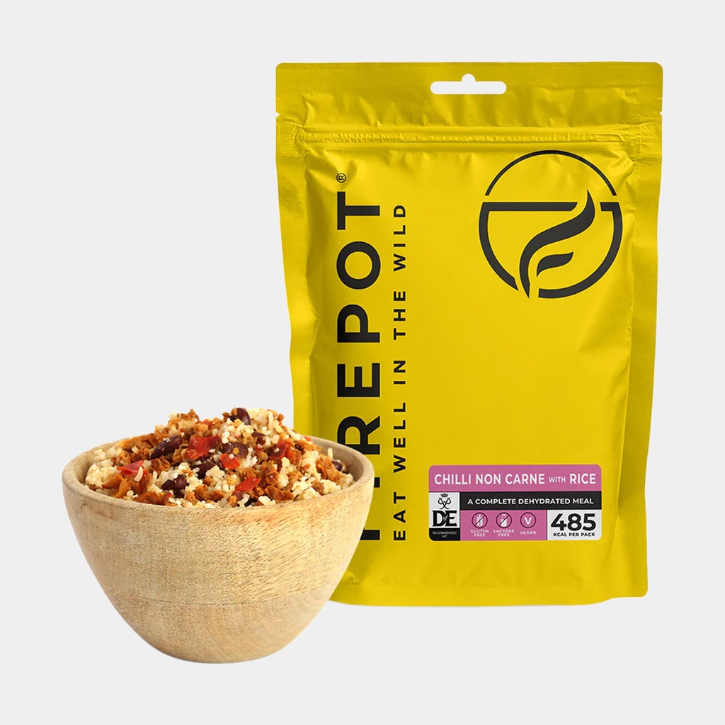 Chili Non Carne and Rice