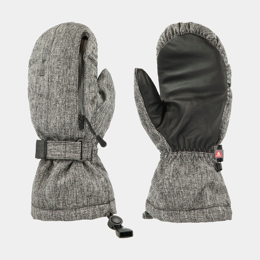 Ski Mitts Warm X Primaloft Black / Black Melange