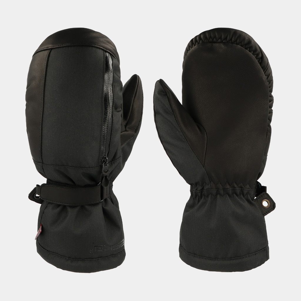 Ski Mitts White X Primaloft Women Black