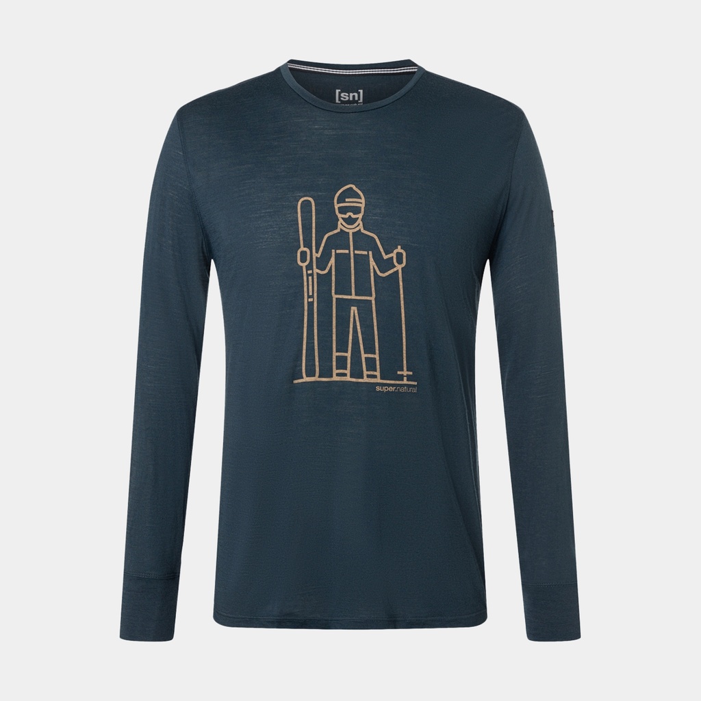 Skieur Long Sleeves Blueberry / Cumin