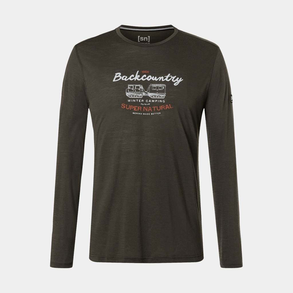 Crawler Long Sleeves Black Ink / Vapor Grey / High Risk Red