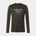 Crawler Long Sleeves Black Ink / Vapor Grey / High Risk Red