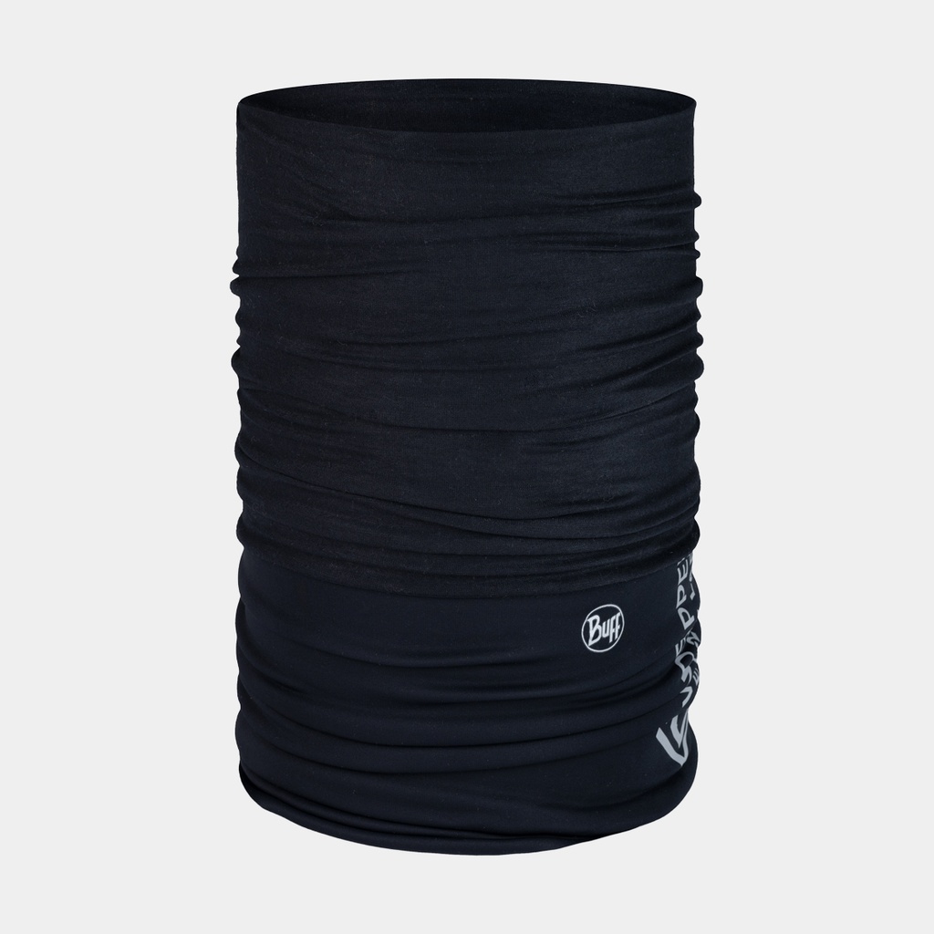 Windproof Neckwarmer Solid Black