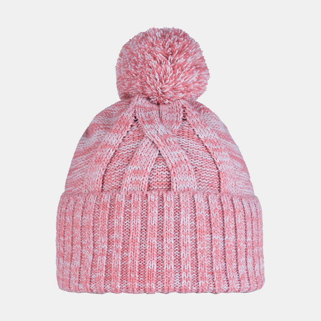 Knitted & Fleece Band Hat Kids Blein Pale Pink