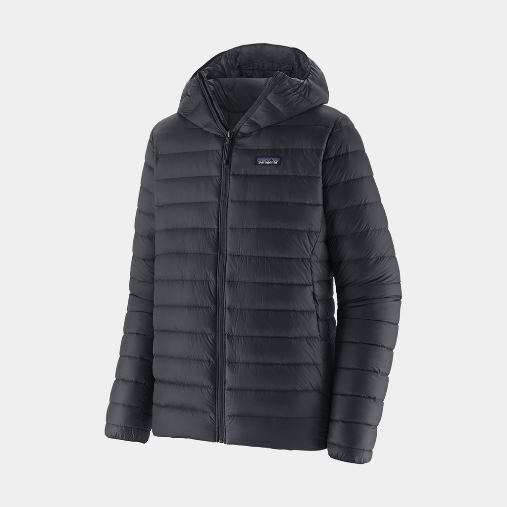 Down Sweater Hoody Black