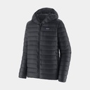 Down Sweater Hoody Black