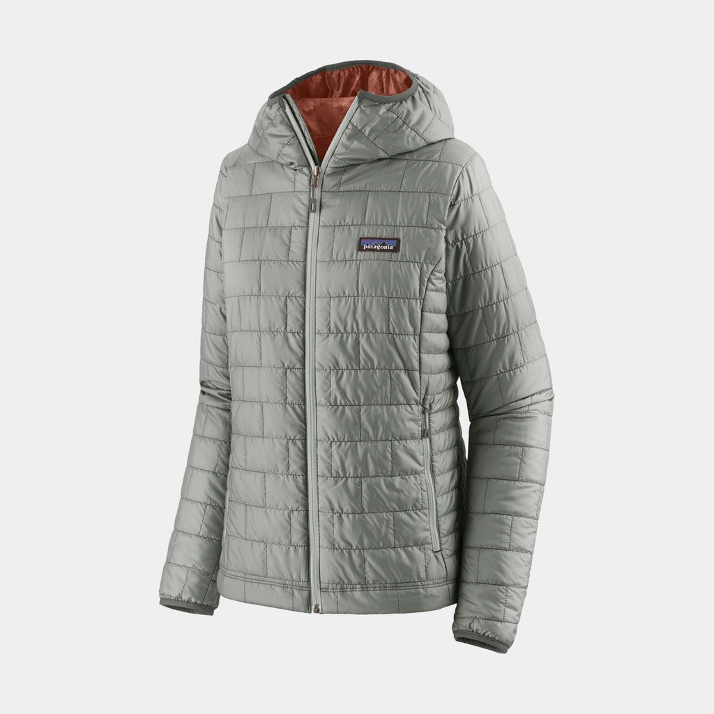Nano Puff Hoody Women (2024) Sleet Green