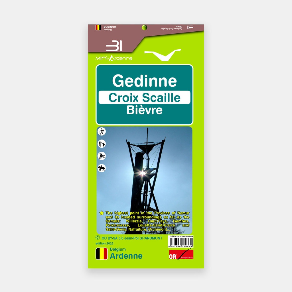 Gedinne Croix Scaille Bièvre 1/25