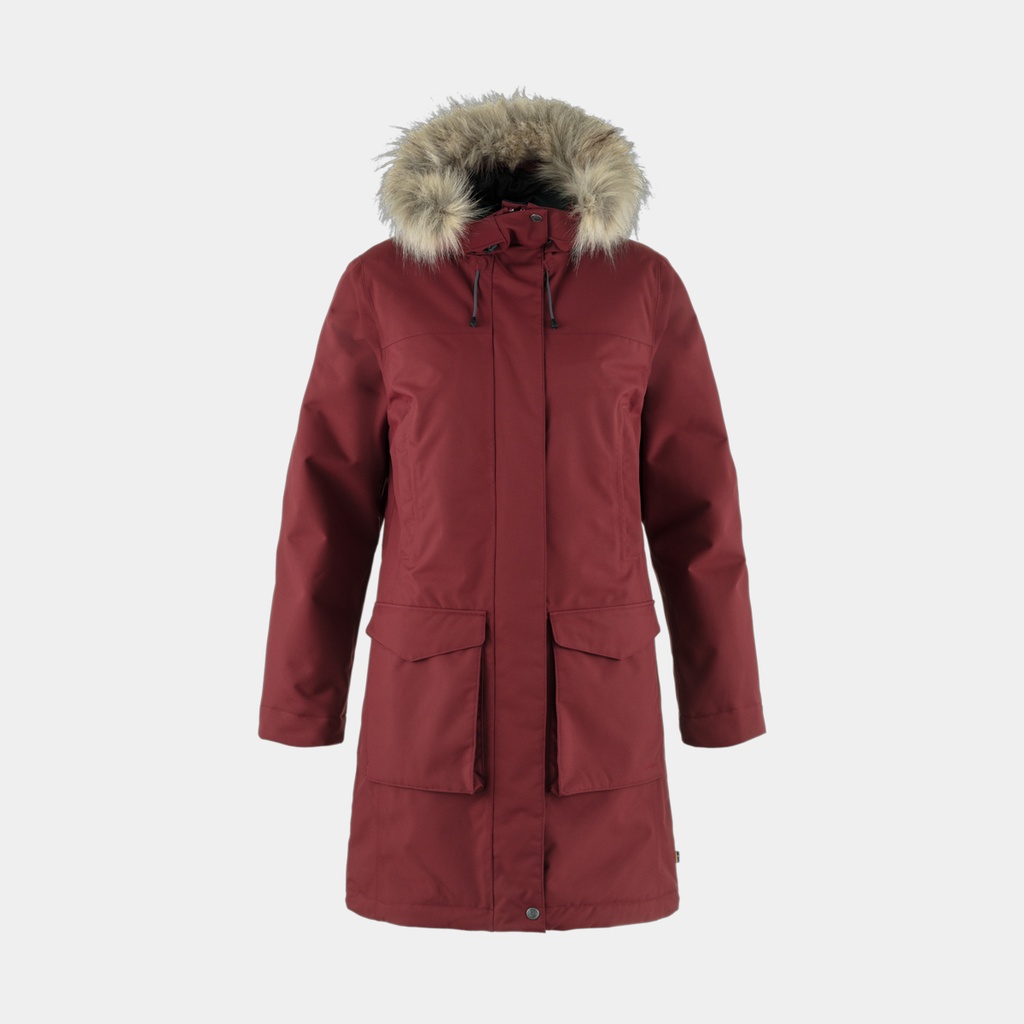 Nuuk Lite Parka Women Bordeaux Red