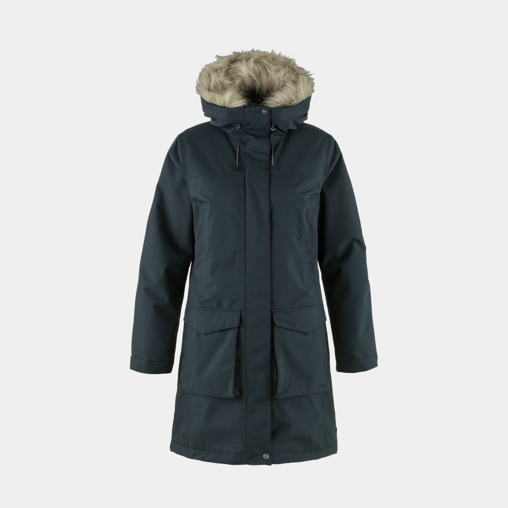 Nuuk Lite Parka Women Dark Navy