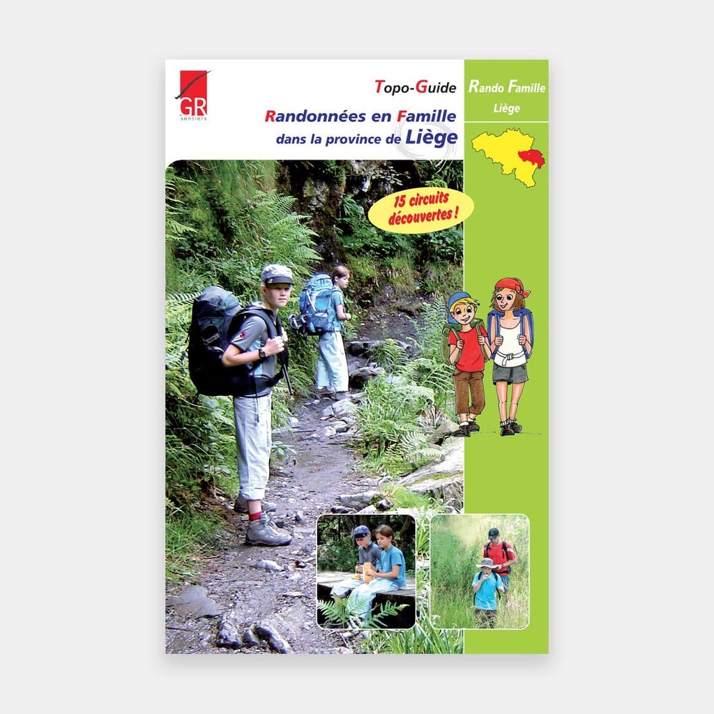Rando en Famille dans le Province de Liège - 15 Promenades