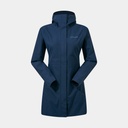 Omeara Long Shell Jacket Women Dusk