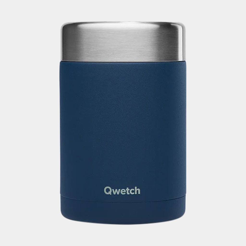 Insulated Lunch Box 600ml Matt Granite Blue