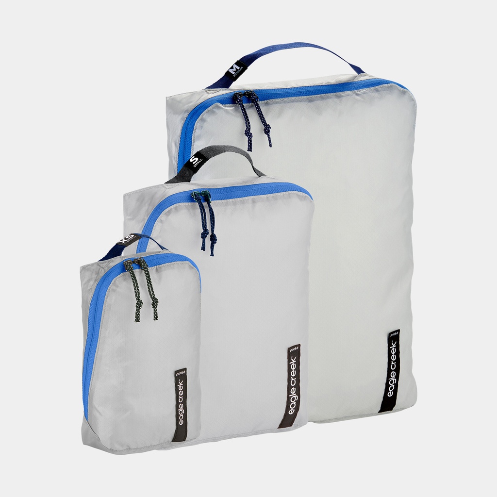 Pack-It Isolate Cube Set XS-S-M Az Blue / Grey