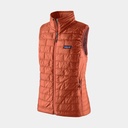 Nano Puff Vest Women Quartz Coral