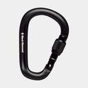 Pearlock Screwgate Carabiner Black