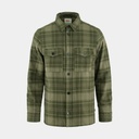 Ovik Heavy Flannel Shirt Deep Forest / Laurel Green