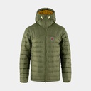Expedition Pack Down Hoodie Green / Mustard Yellow