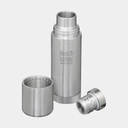 TKPro Insulated Stainless Steel Cup & Cap 16oz (500ml) Brushed Stainless