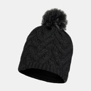 Knitted & Polar Band Hat Caryn Graphite