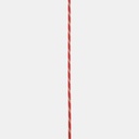 PES Cord 4mm per metre Red