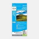 Chaîne des Puys - PNR des Volcans d'Auvergne 1/25 2531ET