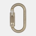 Steel Oval 10mm Locksafe Gold