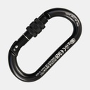 Oval à Vis Anodisé Noir