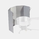 Folding Alu Windshield 78*26cm