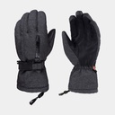 Ski Gloves Warm X Primaloft Black Melange