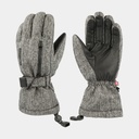 Ski Gloves Warm X Primaloft Black / Grey Structure